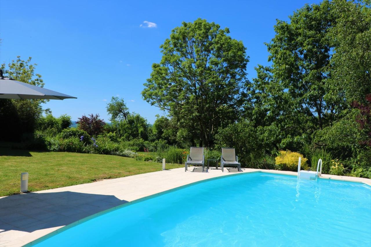 Les Deux Lievres Villa Villefranche-de-Rouergue Exterior foto
